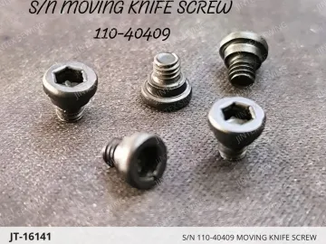 S/N 110-40409 Moving Knife Screw — JT-16141 sewing machine spare part