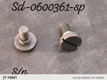 S/N SD-0600361-SP Screw — JT-15841 sewing machine spare part