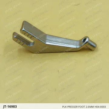 Plk Presser Foot 2.6MM H04-0003 — JT-16983 sewing machine spare part