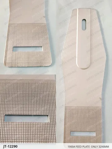 1900A FEED PLATE  ONLY 32X6MM — JT-12290 sewing machine spare part