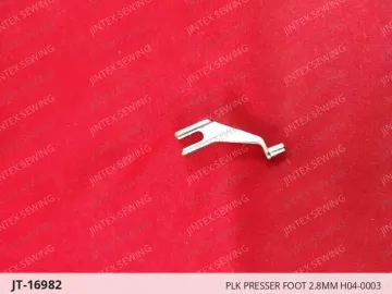 Plk Presser Foot 2.8MM H04-0003 — JT-16982 sewing machine spare part