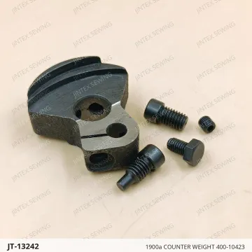 1900a COUNTER WEIGHT 400-10423 — JT-13242 sewing machine spare part