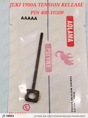 LK1900A 400-10509 TENSION RELEASE PIN/400-06631 — JT-18803 sewing machine spare part