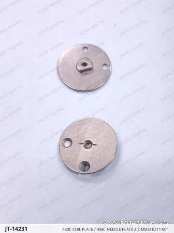 Brother 430C Coil Plate / 430C Needle Plate 2.2 MMS10211-001 — JT-14231 sewing machine spare part