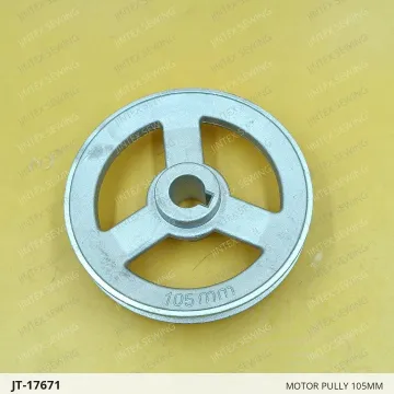 Motor Pully 105MM — JT-17671 sewing machine spare part