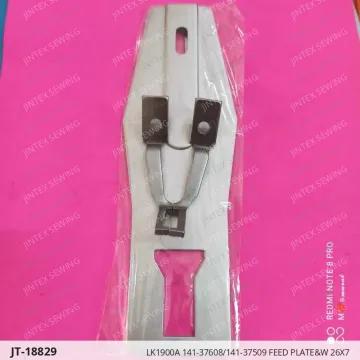 LK1900A 141-37608/141-37509 FEED PLATE&W 26X7 — JT-18829 sewing machine spare part