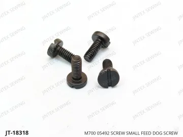 M700 05492 Screw Small Feed Dog Screw — JT-18318 sewing machine spare part