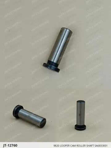 9820 LOOPER CAM ROLLER SHAFT SA6833001 — JT-12760 sewing machine spare part