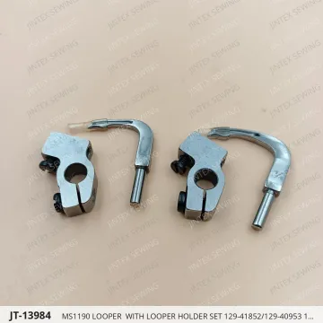 MS1190 LOOPER  WITH LOOPER HOLDER SET 129-41852/129-40953 1/4 — JT-13984 sewing machine spare part