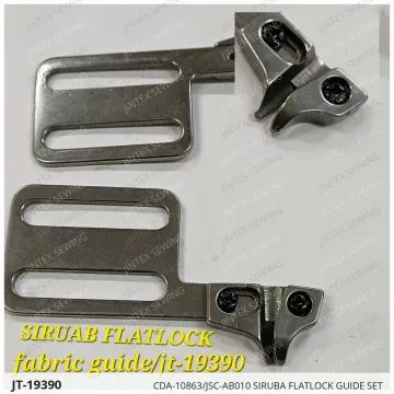 CDA-10863/JSC-AB010 Siruba Flatlock Guide Set — JT-19390 sewing machine spare part