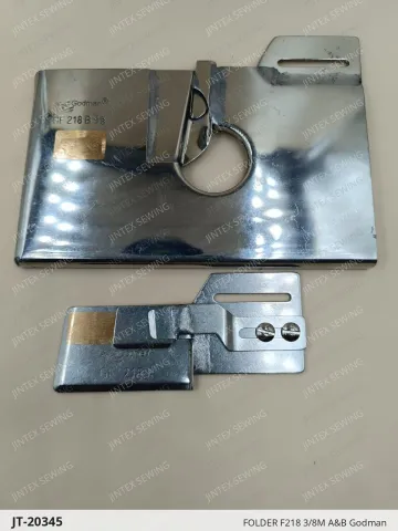 Folder F218 3/8M A&B Godman — JT-20345 sewing machine spare part