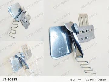 F521   3/4____3/8 Dylt Folder — JT-20688 sewing machine spare part