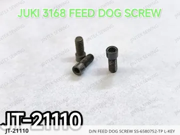 D/N Feed Dog Screw SS-6580752-TP L-Key — JT-21110 sewing machine spare part