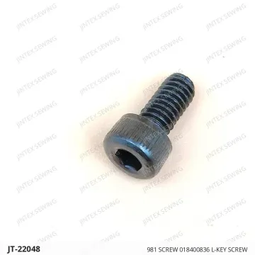 981 Screw 018400836 L-Key Screw — JT-22048 sewing machine spare part