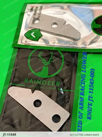 927 CUTTER LOWER KNIFE — JT-11549 sewing machine spare part