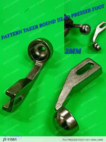 PLK PRESSER FOOT H01-0084 2MM — JT-11551 sewing machine spare part