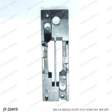 845-2A Needle Plate 3/16 155851001 B/R UBT — JT-22415 sewing machine spare part