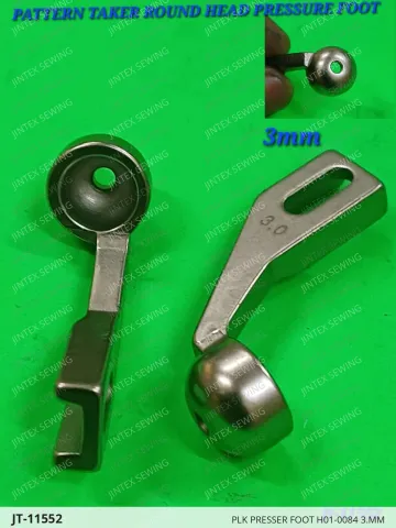 PLK PRESSER FOOT H01-0084 3.MM — JT-11552 sewing machine spare part