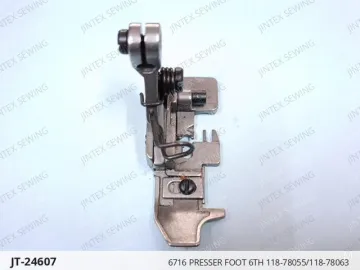 Juki 6716 Presser Foot 6TH 118-78055/118-78063 — JT-24607 sewing machine spare part