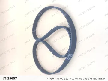 171790 Timing Belt 400-04199 708-3M 15MM Imp — JT-25657 sewing machine spare part