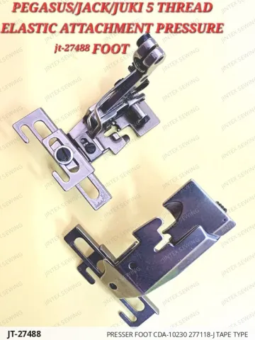 Presser Foot CDA-10230 277118-J Tape Type — JT-27488 sewing machine spare part