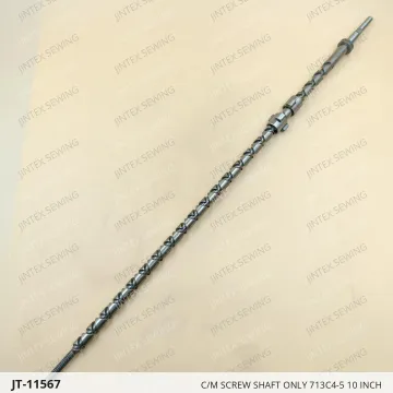 C/M SCREW SHAFT ONLY 713C4-5 10 INCH — JT-11567 sewing machine spare part