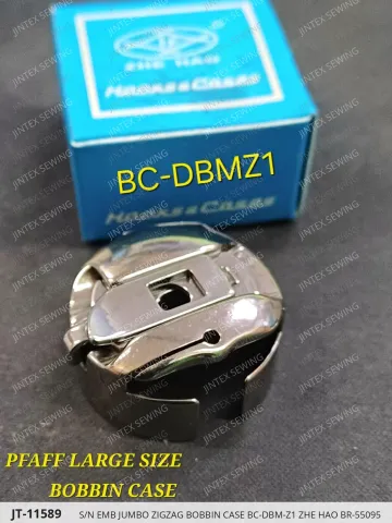 S/N EMB JUMBO ZIGZAG BOBBIN CASE BC-DBM-Z1 ZHE HAO BR-55095 — JT-11589 sewing machine spare part