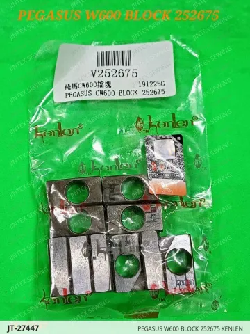 PEGASUS W600 BLOCK 252675 KENLEN — JT-27447 sewing machine spare part