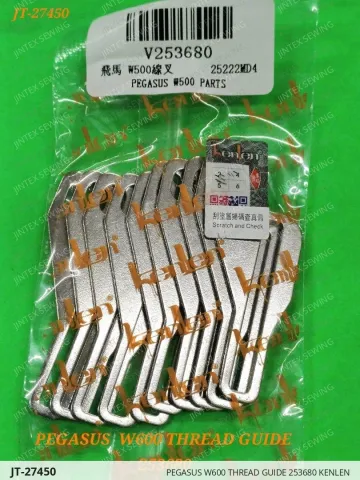 PEGASUS W600 THREAD GUIDE 253680 KENLEN — JT-27450 sewing machine spare part