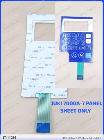 JUKI 7000A-7  PANEL SHEET ONLY — JT-11299 sewing machine spare part
