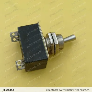C/N ON OFF SWITCH DANDI TYPE 580C1-65 — JT-21354 sewing machine spare part