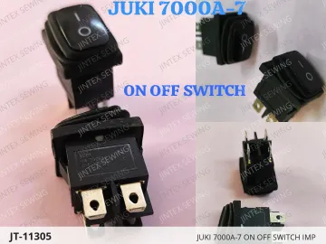 JUKI 7000A-7 ON OFF SWITCH IMP — JT-11305 sewing machine spare part