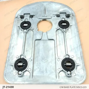 C/M BASE PLATE 505C3-223 — JT-21430 sewing machine spare part
