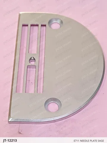 E711 NEEDLE PLATE SAGE — JT-12213 sewing machine spare part
