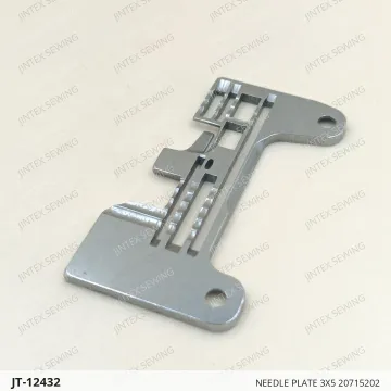 NEEDLE PLATE 3X5 20715202 — JT-12432 sewing machine spare part