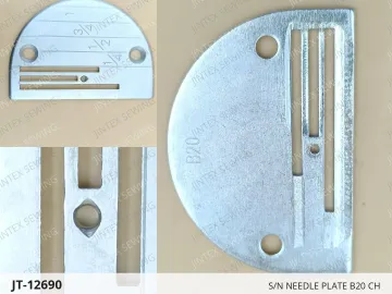 S/N NEEDLE PLATE B20 CH — JT-12690 sewing machine spare part