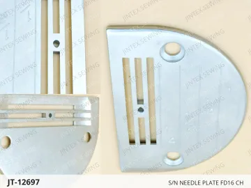 S/N NEEDLE PLATE FD16 CH — JT-12697 sewing machine spare part