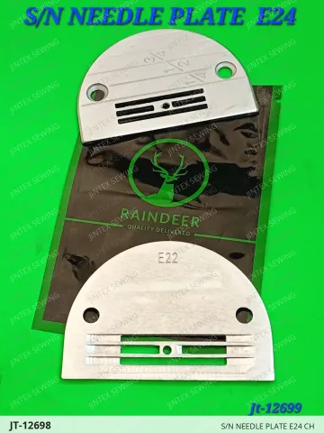 S/N NEEDLE PLATE E24 CH — JT-12698 sewing machine spare part