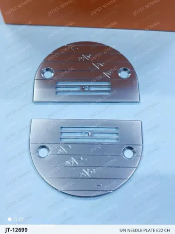 S/N NEEDLE PLATE E22 CH — JT-12699 sewing machine spare part