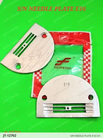 S/N NEEDLE PLATE E16 CH — JT-12702 sewing machine spare part