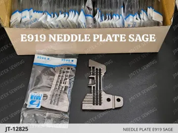 NEEDLE PLATE E919 SAGE — JT-12825 sewing machine spare part