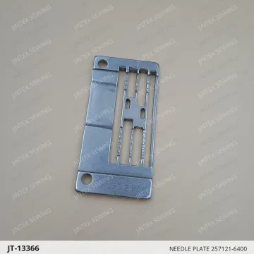 NEEDLE PLATE 257121-6400 — JT-13366 sewing machine spare part