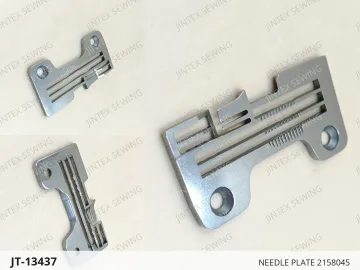NEEDLE PLATE 2158045 — JT-13437 sewing machine spare part