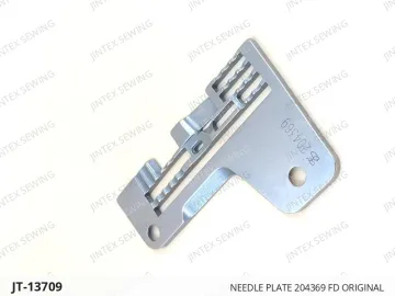 NEEDLE PLATE 204369 FD ORIGINAL — JT-13709 sewing machine spare part
