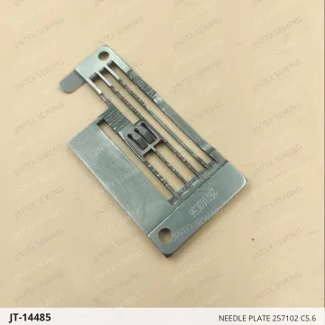 NEEDLE PLATE 257102 C5.6 — JT-14485 sewing machine spare part