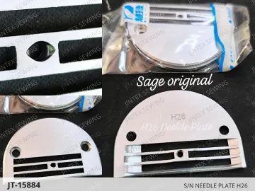 S/N NEEDLE PLATE H26 — JT-15884 sewing machine spare part
