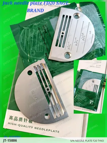 S/N NEEDLE PLATE F20 TYKO — JT-15886 sewing machine spare part