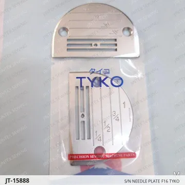 S/N NEEDLE PLATE F16 TYKO — JT-15888 sewing machine spare part