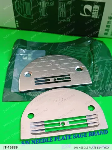 S/N NEEDLE PLATE E24 TYKO — JT-15889 sewing machine spare part