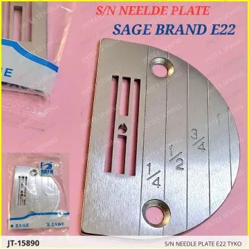 S/N NEEDLE PLATE E22 TYKO — JT-15890 sewing machine spare part